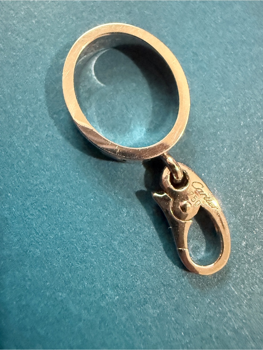 Authentic Cartier Love Charm in 18K White Gold